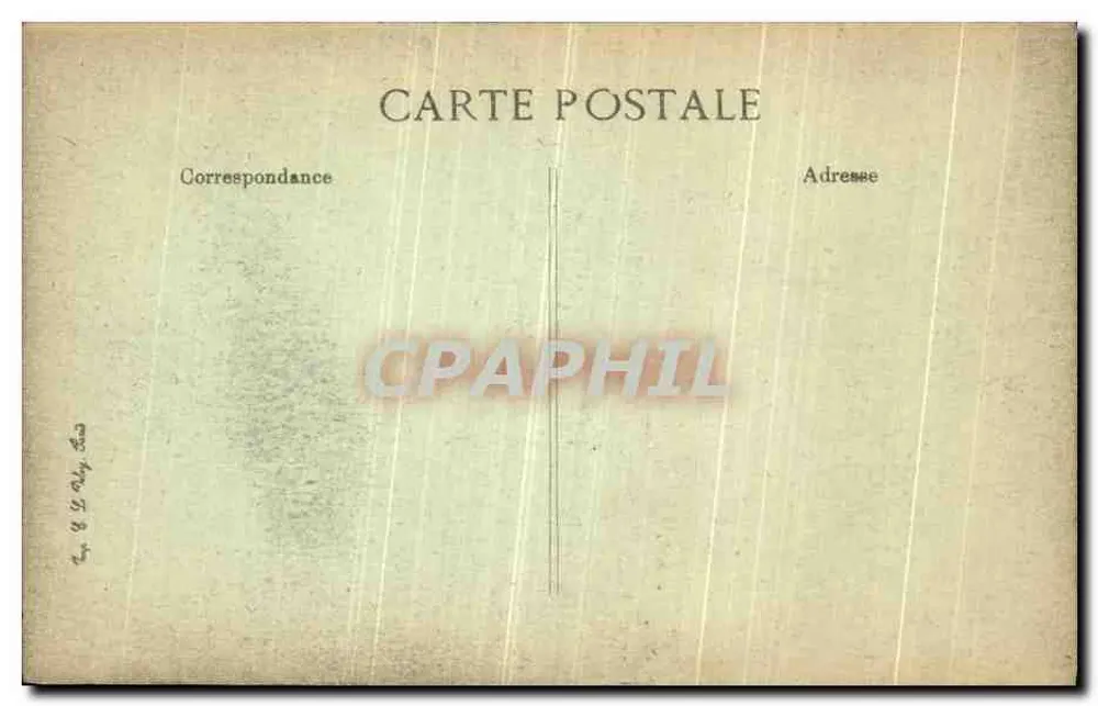 Cormicy — Die Grand'Rue — zerstört - Rückseite