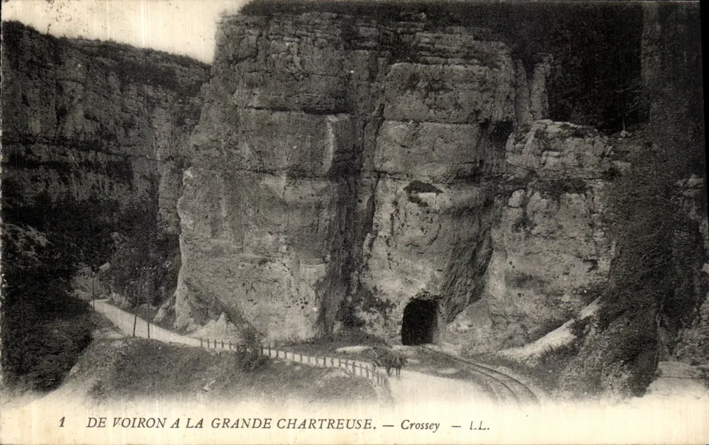 De Voiron à la Grande Chartreuse — Crossey — I.L. - Frente