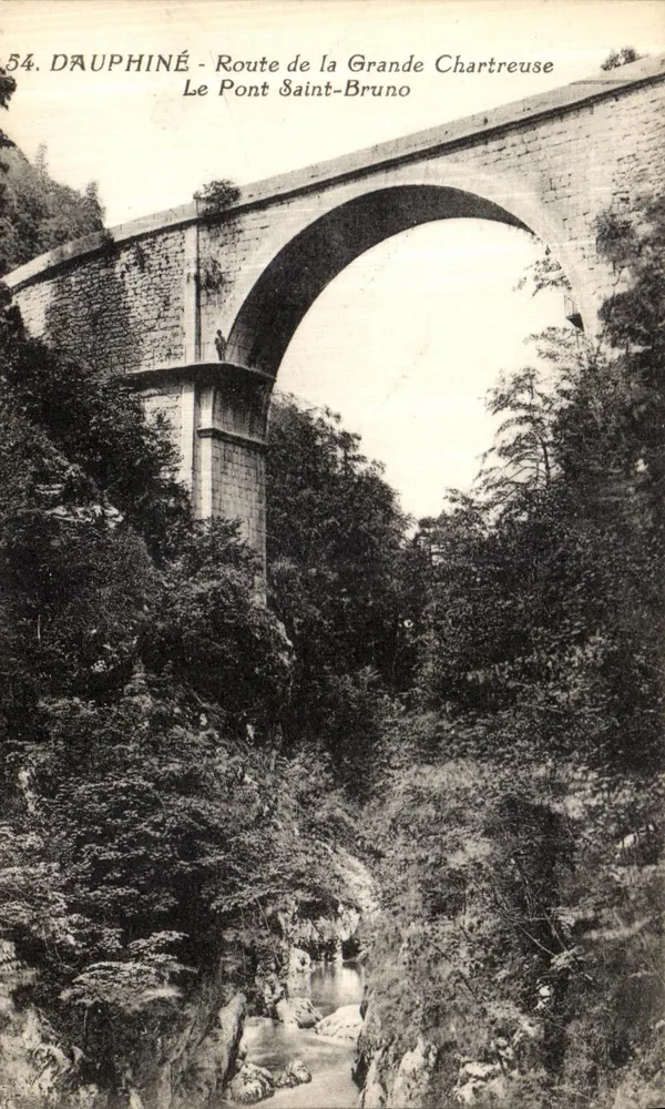 Dauphiné - Route de la Grande Chartreuse - Le Pont Saint-Bruno - Vorderseite