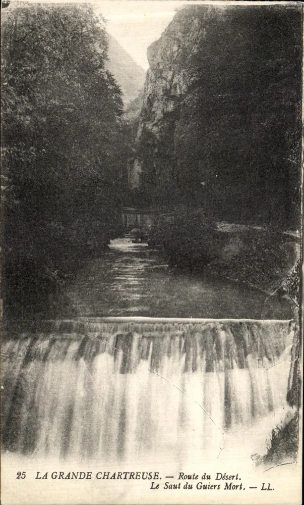 La Grande Chartreuse — Der Saut du Guiers Mort — LL. — n°25 - Vorderseite
