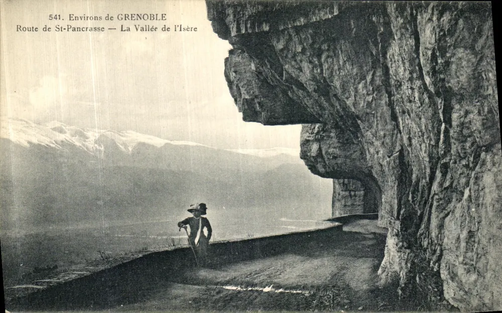Umgebung von GRENOBLE — Route de St-Pancrasse — Tal der Isère — n°541 - Vorderseite