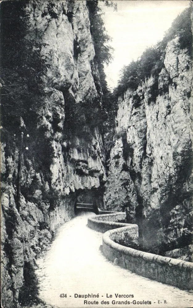 Route der Grands-Goulets — Dauphiné — Le Vercors — E. R. - Vorderseite