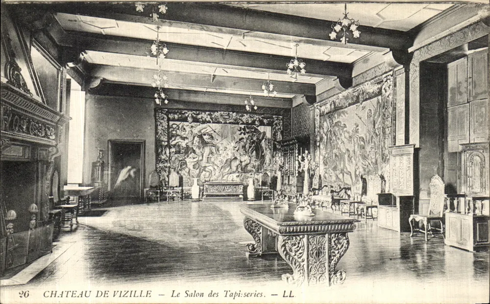 Schloss Vizille — Der Tapisserie-Saal — LL - Vorderseite