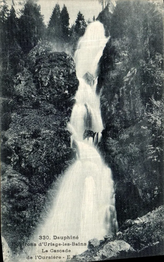 Cascade de l'Oursière — Dauphiné — E.E. n°330 - Vorderseite