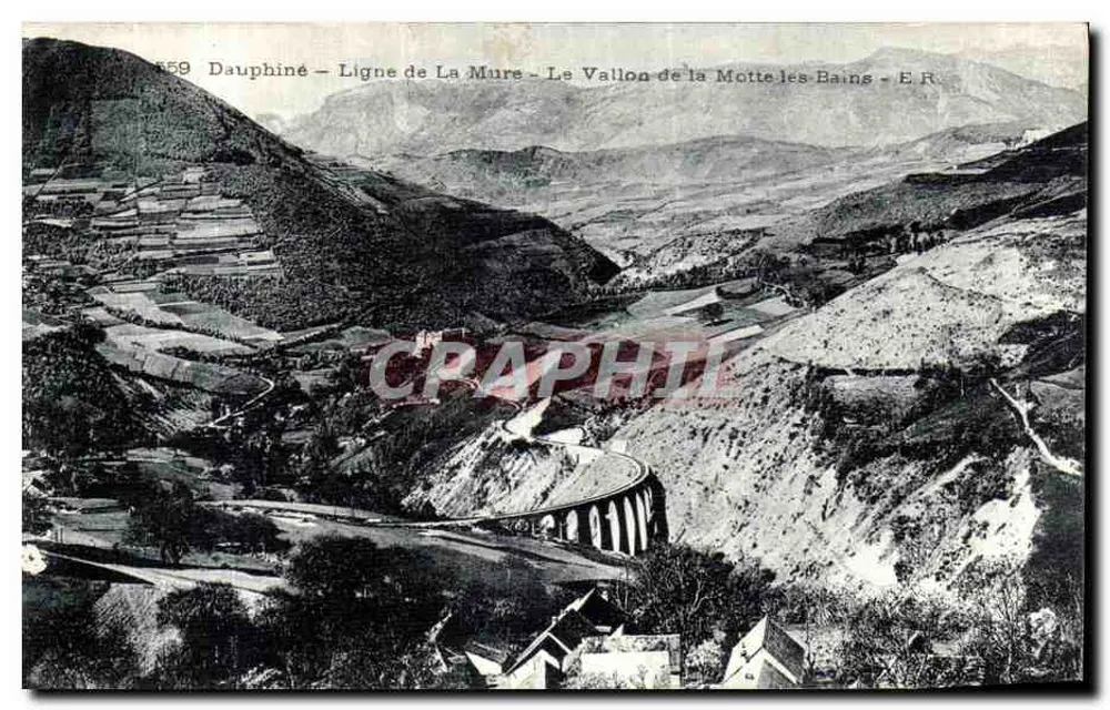 Dauphiné — Linie von La Mure — Vallon de la Motte les Bains — E.R. — Nr. 559 - Vorderseite