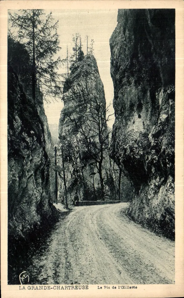 La Grande-Chartreuse — O Pic de l'Éillevette — Edições Martinotto Frères - Frente