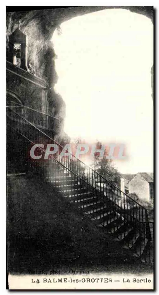 La Balme-les-Grottes — Die Ausfahrt — Violatice, phot. — Cyonnax - Vorderseite