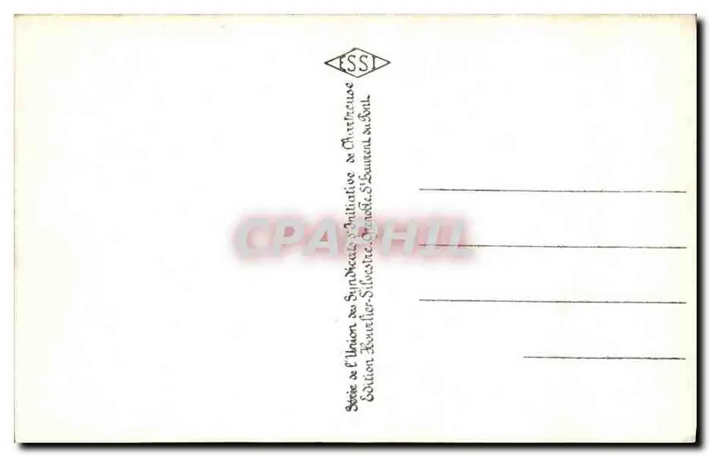 Chourdrenue de Cuvrière & Rochers do Fébus — Gep - Verso