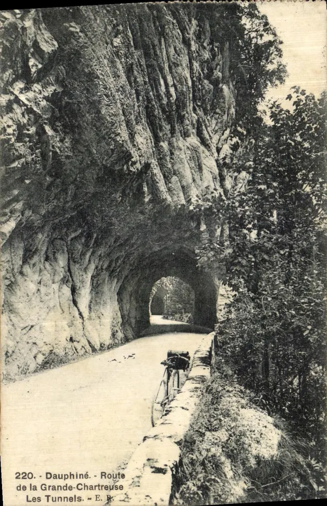 Die Tunnel - Route de la Grande-Chartreuse - Dauphiné - E. R. Nr. 220 - Vorderseite
