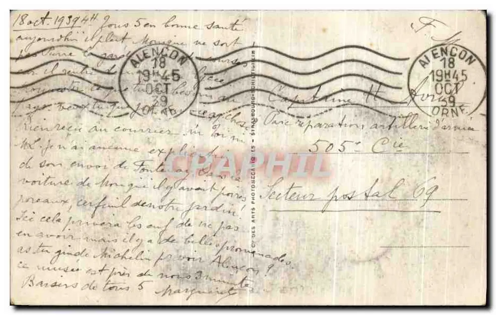 Alençon — A Casa de Ozé — ND. - Verso
