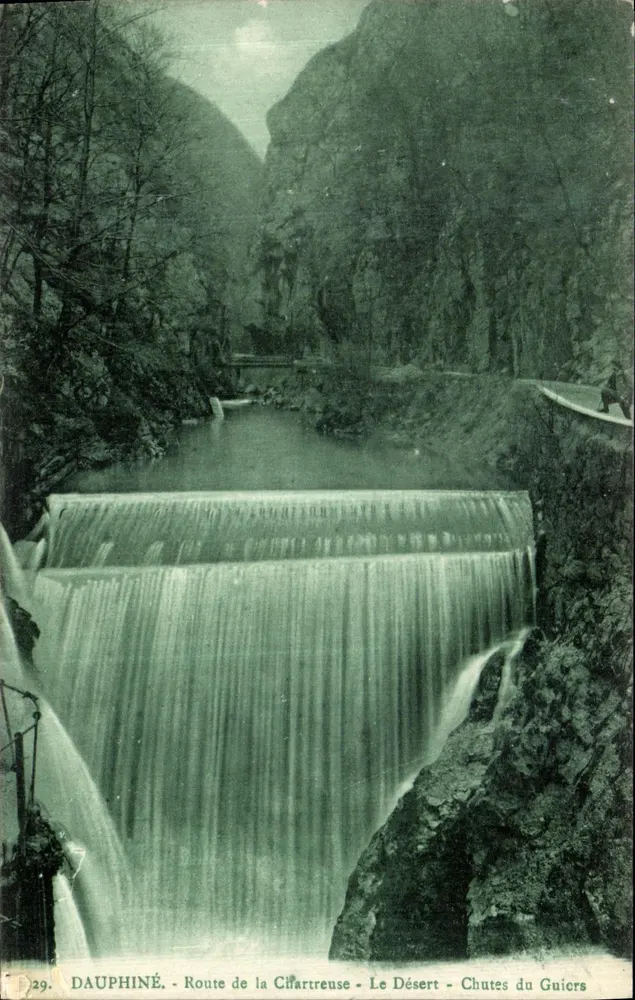 Chutes du Guiers — Le Désert — Route de la Cifartreuse — Dauphiné - Vorderseite