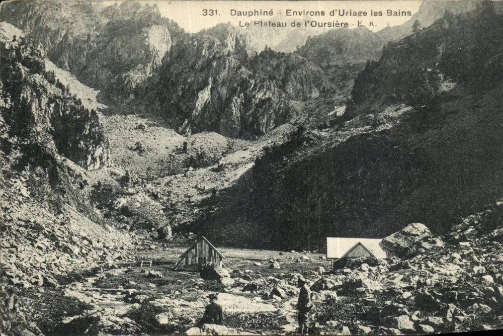 Der Plateau von Oursière — Dauphiné — Umgebung von Uriage les Bains — E.K. n°331 - Vorderseite