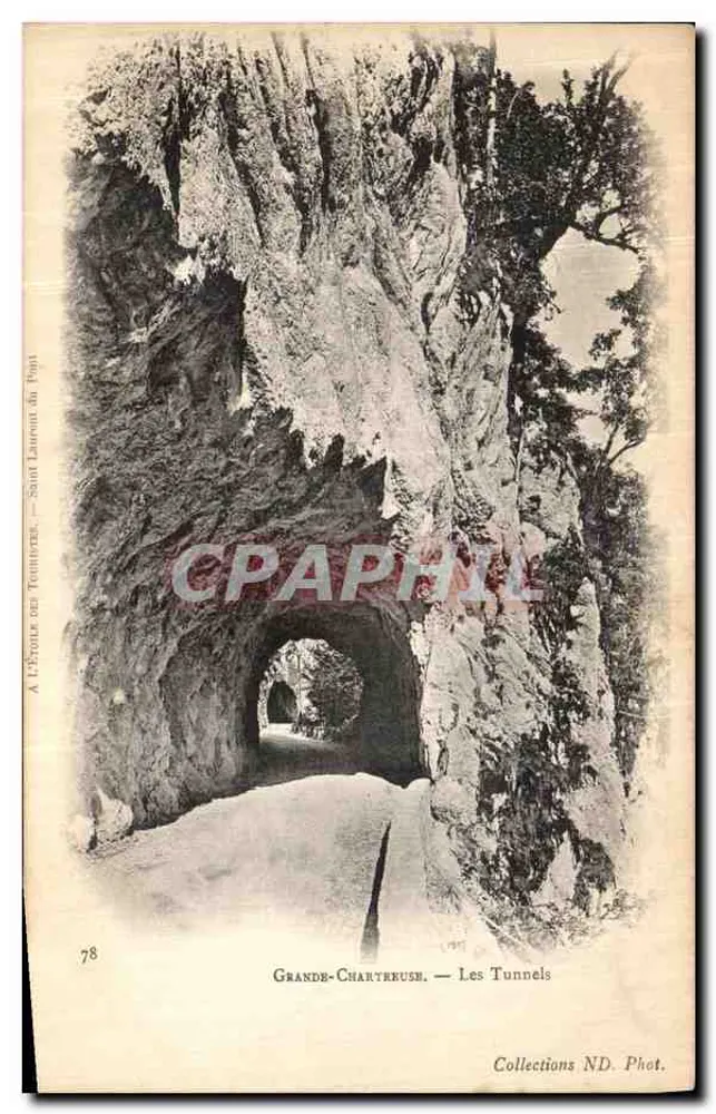 Grande-Chantheuse — Os Túneis — Coleções ND. Fot. - Frente