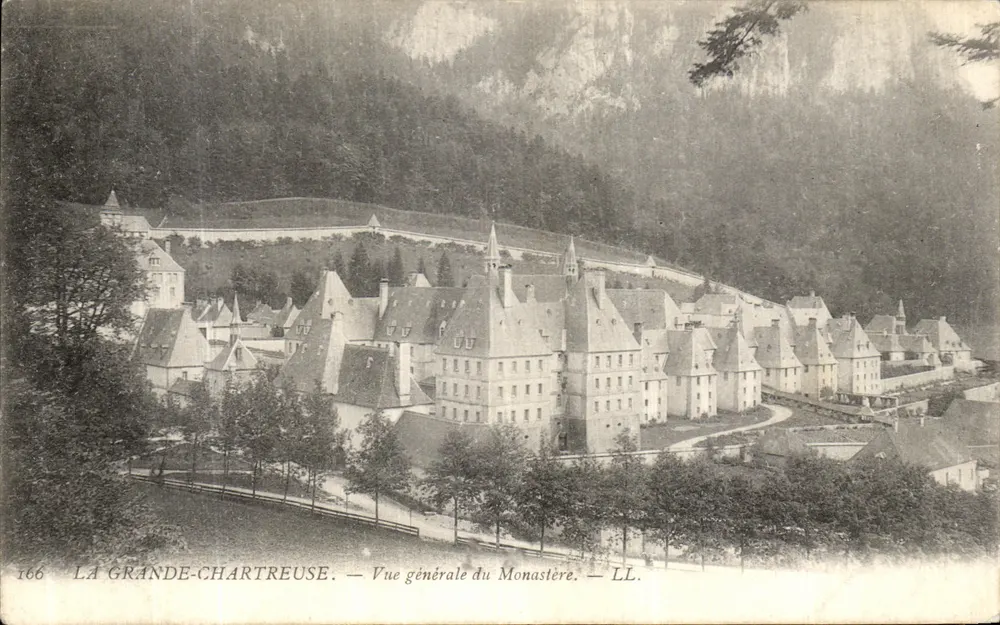 La Grande-Chartreuse — Allgemeiner Blick auf das Kloster — LL. n°166 - Vorderseite