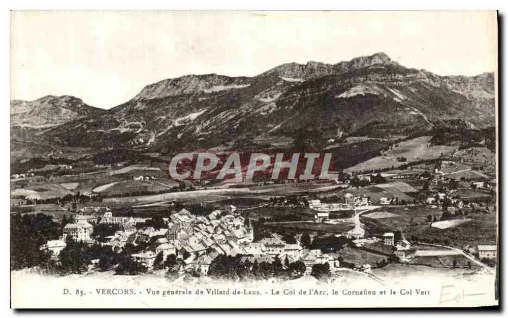 Villard-de-Lans — Allgemeiner Blick — Edition Jean Pain, Grenoble - Vorderseite