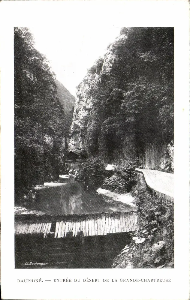 Dauphiné — Eingang zum Desert der Grande-Chartreuse — Cl. Boulanger - Vorderseite