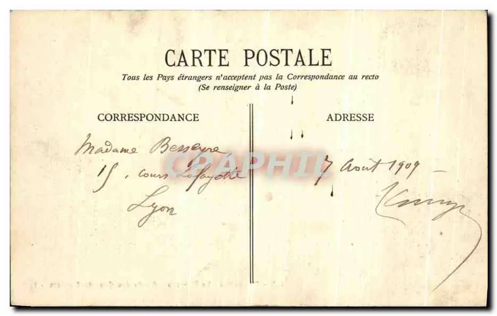 Dauphiné - Le Vercors - Route des Grands-Goulets — E.R. n°428 - Rückseite