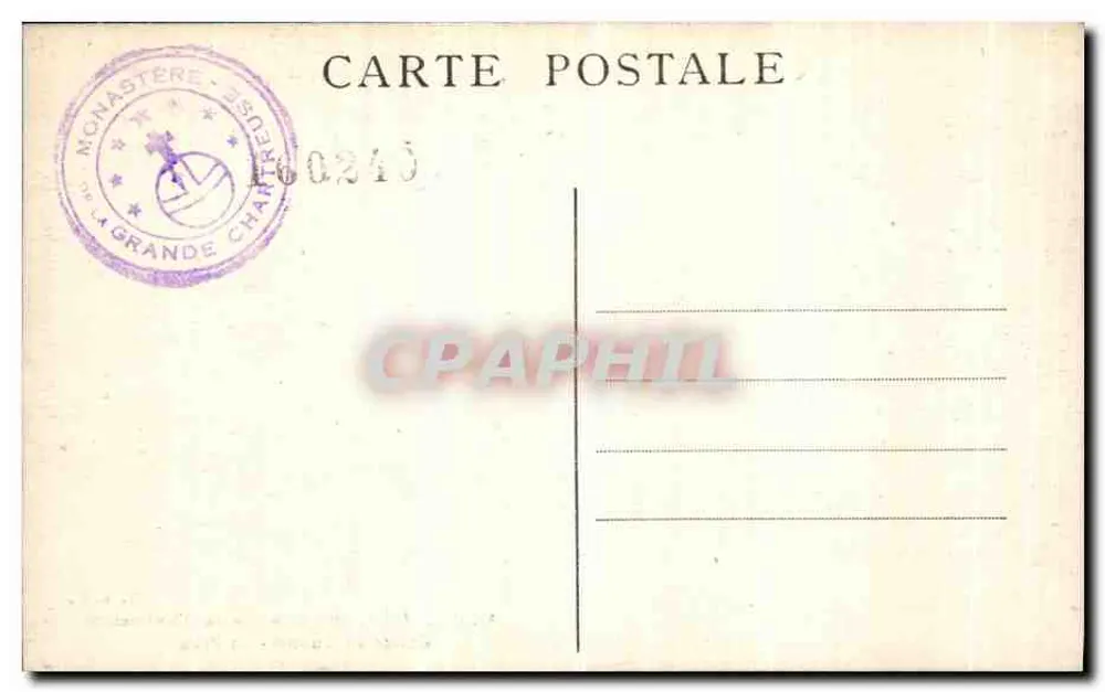 Eingang des Tunnels - Le Frou - Dauphiné - Route de St Pierre-d'Entremont — Cl.A.V. n°97 - Rückseite