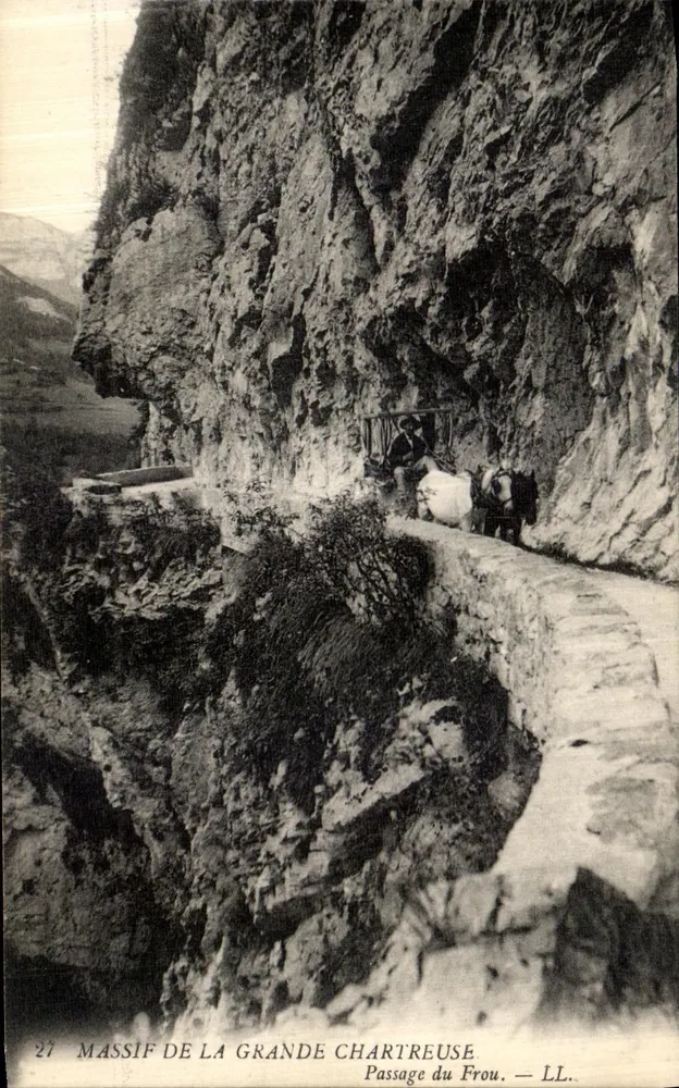 Passage du Frou — Massif de la Grande Chartreuse — LL - Vorderseite