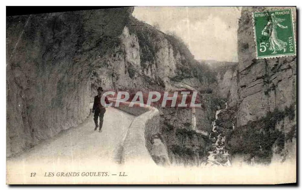 Les Grands Goulets — LL. — Editor LL. n°12 - Frente