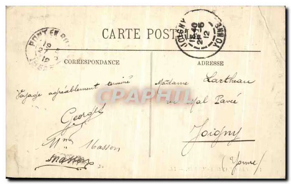Les Grands Goulets — LL. — Editor LL. n°12 - Verso