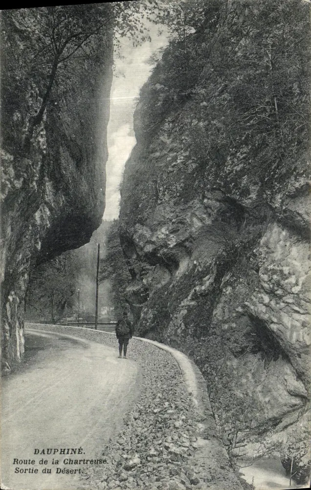 Route de la Chartreuse — Ausgang des Wüsten — Dauphiné - Vorderseite
