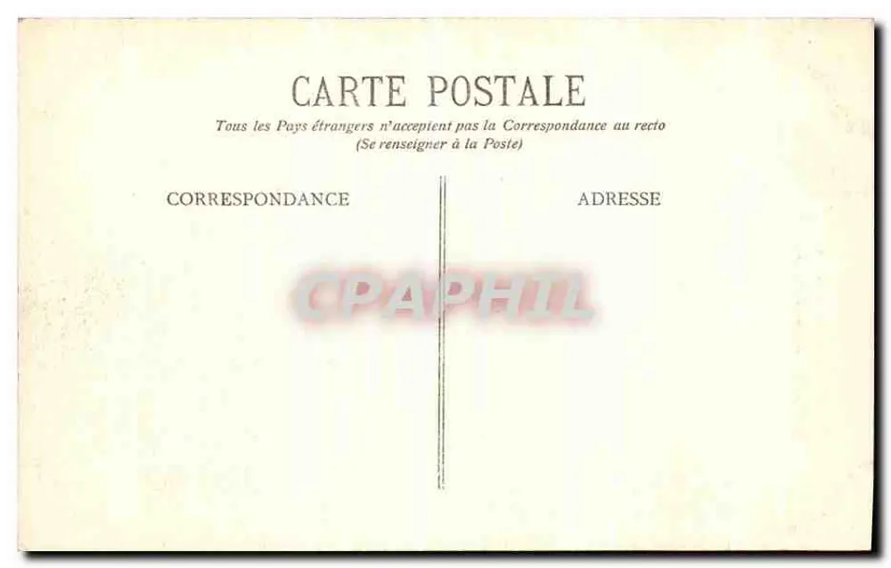 O Pic do Olho de Cachorro — Dauphiné, Estrada da Gâté Chartreuse — E.R. n°218 - Verso