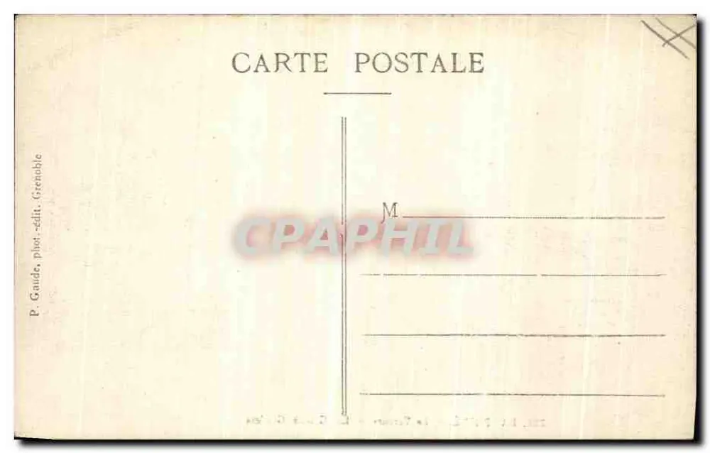 I Grandi Goulets — Il Vercors — D.A.UPHINÉ — n°223 - Verso