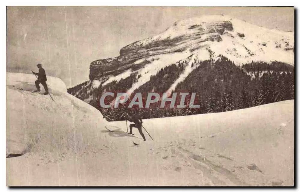 Massif de la Chartreuse — Ansicht vom Skifeld des Col de Porte — Photo Oidouz - Vorderseite