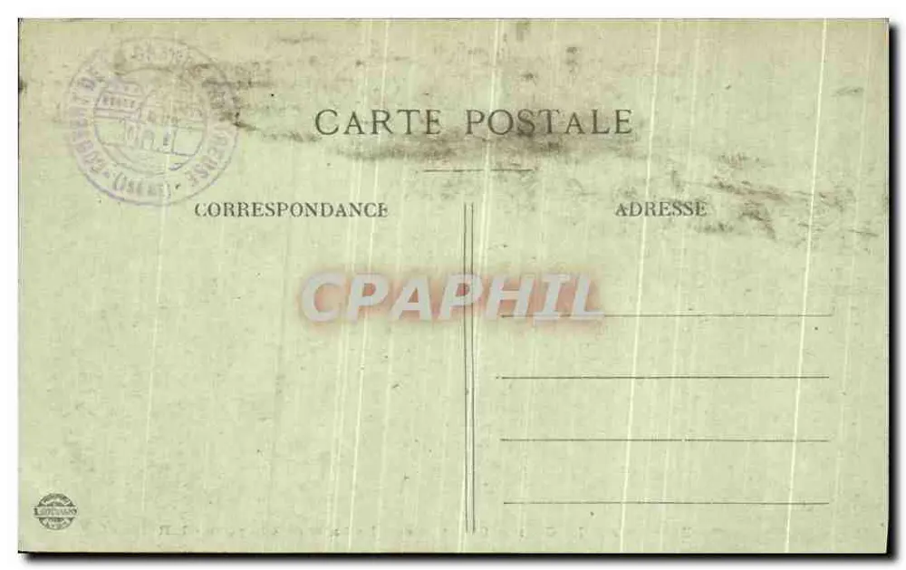 Dauphiné — La Grande Chartreuse — Die Kapitelhalle — E.R. — n°239 - Rückseite