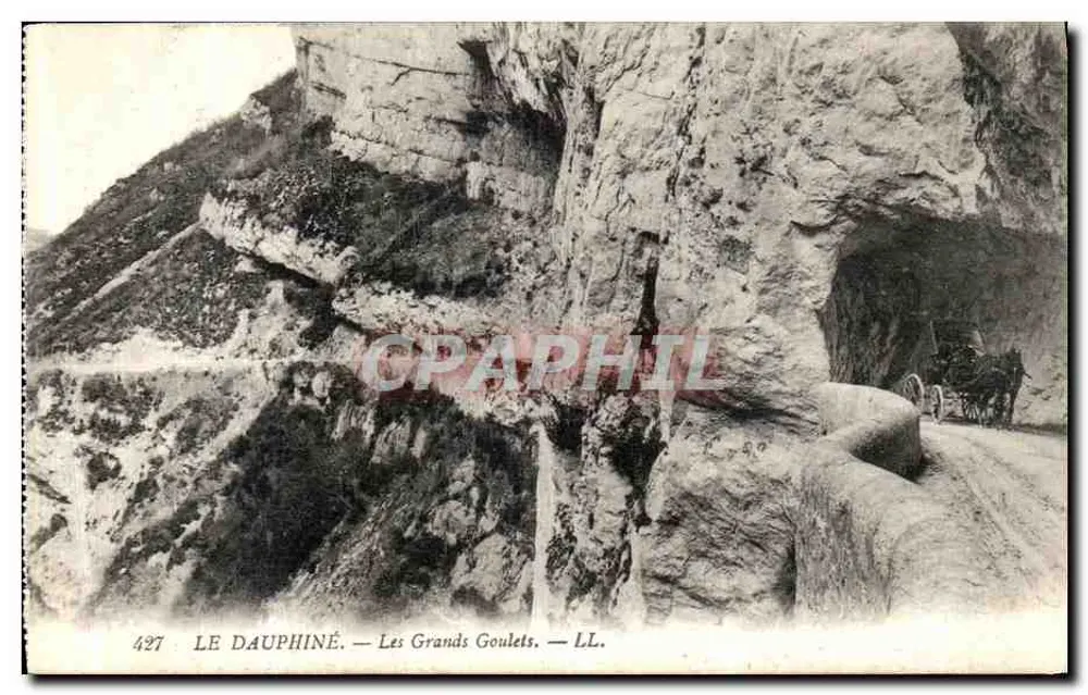 I Grandi Goulets — Il Dauphiné — LL. n° 427 - Recto