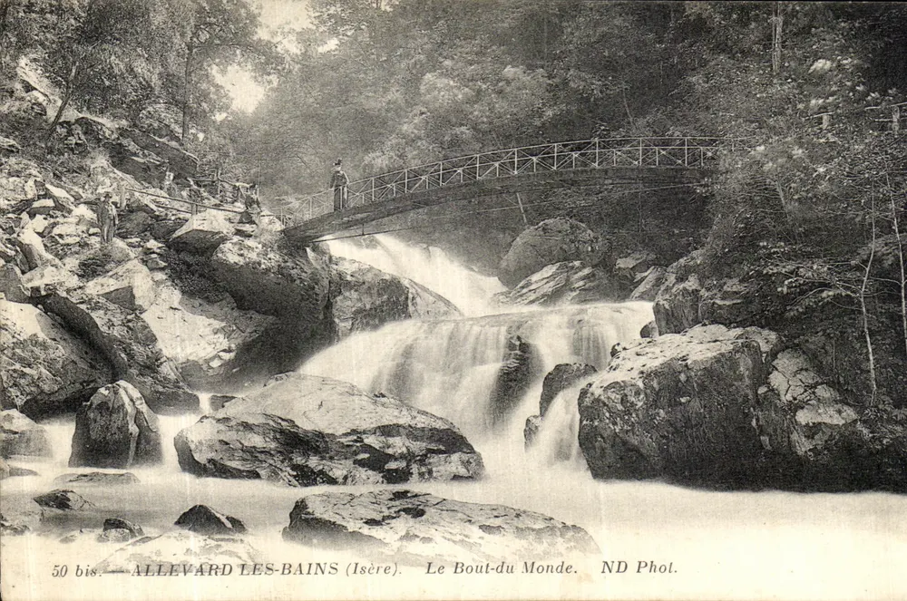 Allevard-les-Bains (Isère) — O Fim do Mundo — ND Phol. — 50 bis - Frente