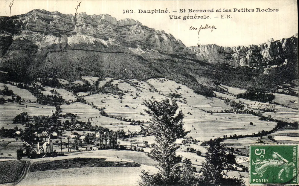 St-Bernard und die Kleinen Felsen — Allgemeiner Blick — E.R. - Vorderseite