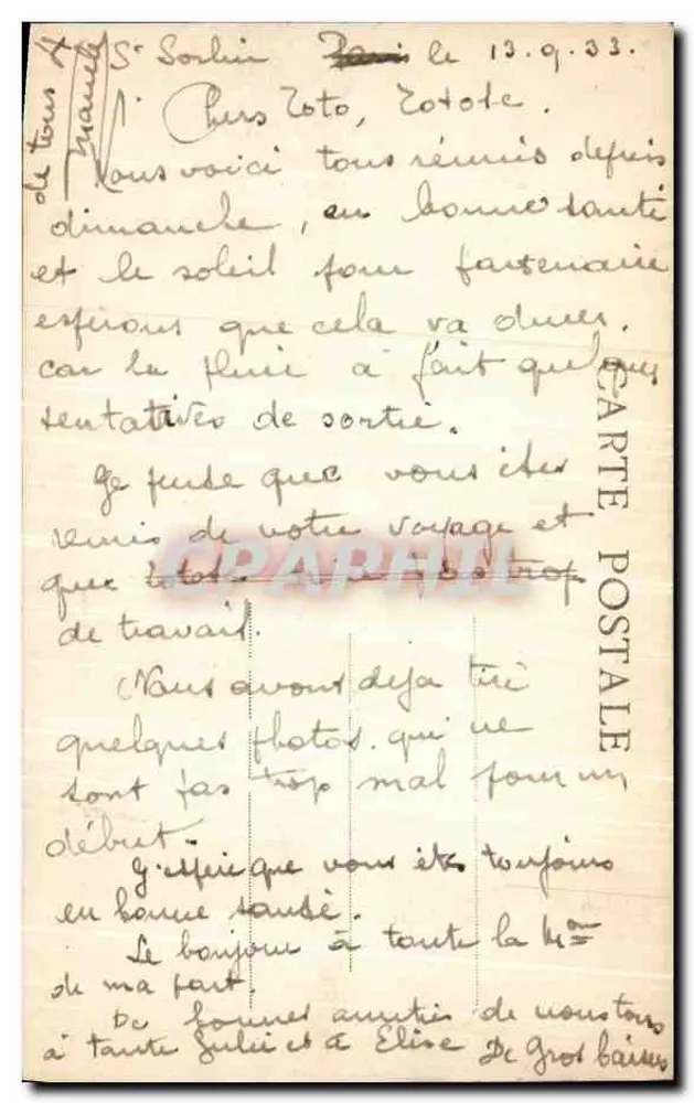 Vézeronce (Isère) — Ein schöner Teil des Étang de Charray — Coll. Ferrand - Rückseite