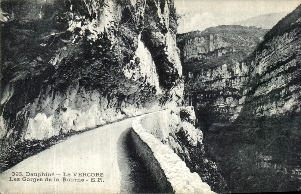 Die Schluchten der Bourne — Dauphiné — Le Vercors — E.R. — n°326 - Vorderseite