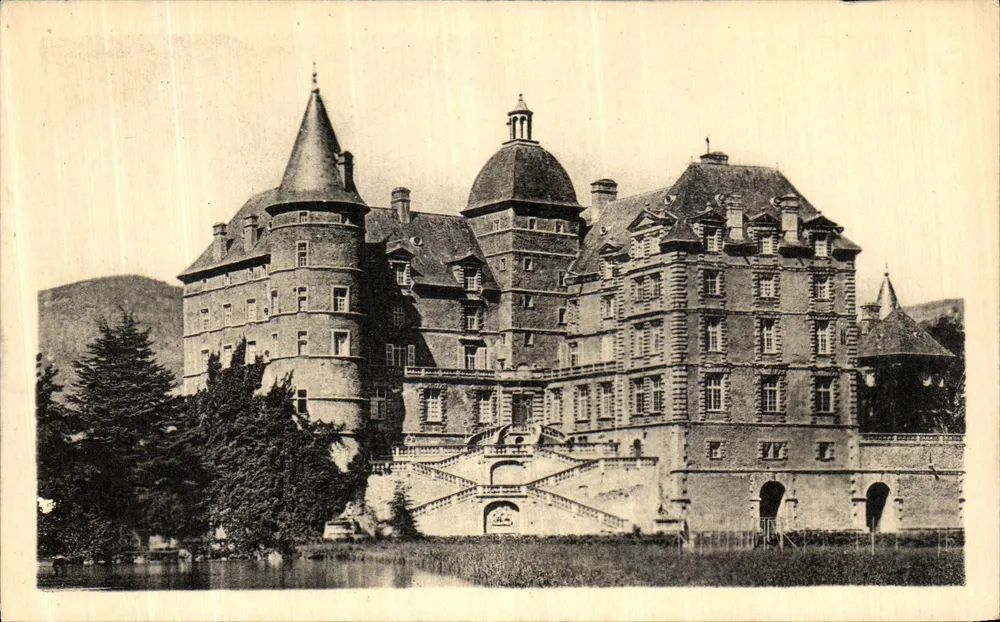 O Castelo visto do parque — 1288 Vizilie — Editor Levy et Tucoloris, Paris - Frente