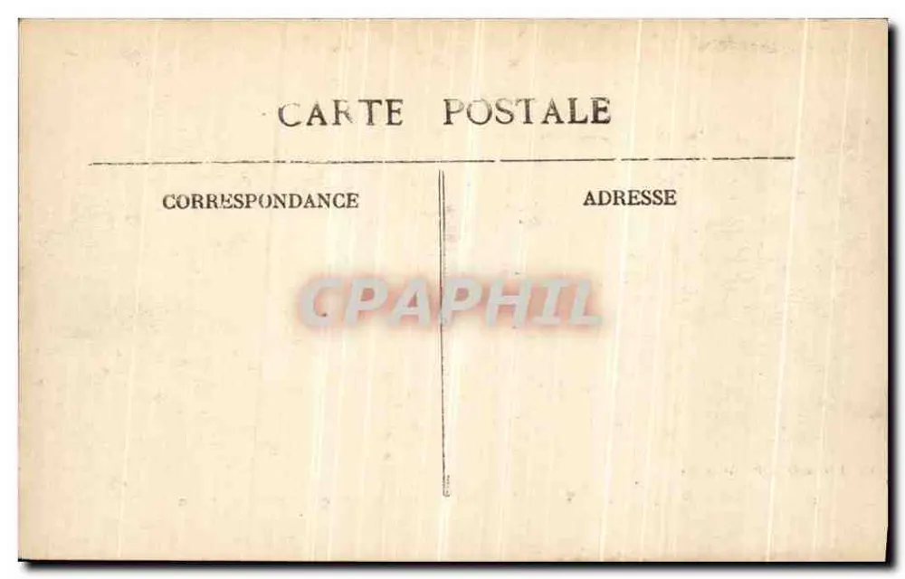 Vizille - El Castillo - Fachada hacia el Parque - J.G. coll. L.P. Grandjean - Reverso