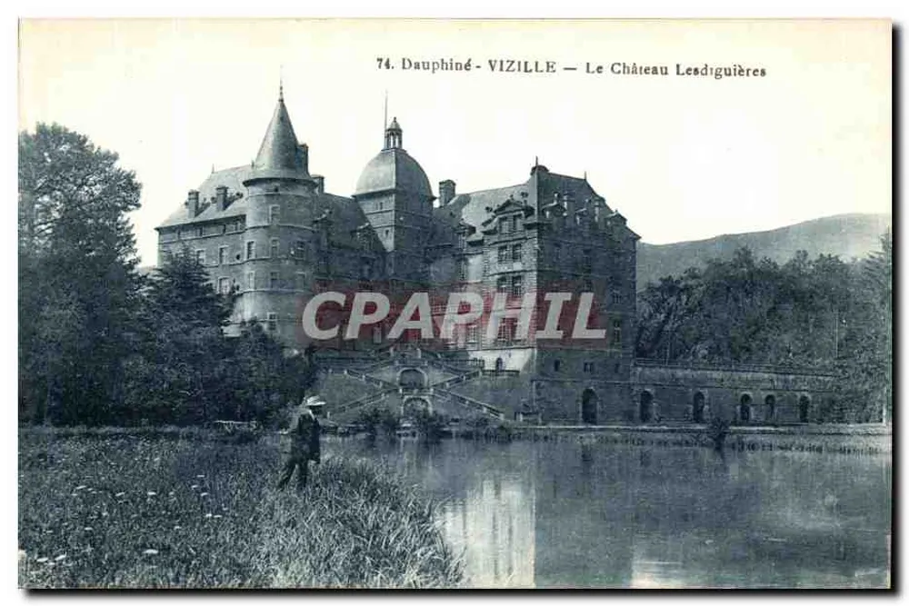 Vizille — Schloss Lesdiguières — Dauphiné - Vorderseite