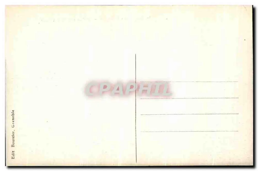 Vizille — Schloss Lesdiguières — Dauphiné - Rückseite
