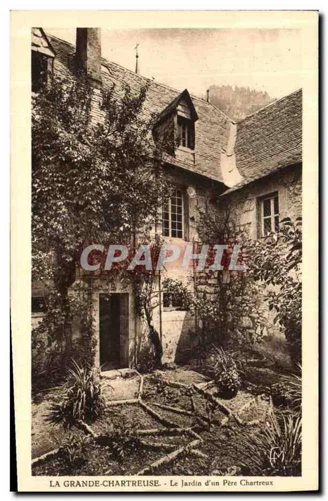 La Grande-Chartreuse - Der Garten eines Chartreux-Mönchs — Edition Martinotto Frères - Vorderseite