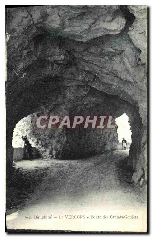 Der VERCORS — Route des Grands-Goulets — Dauphiné - Vorderseite