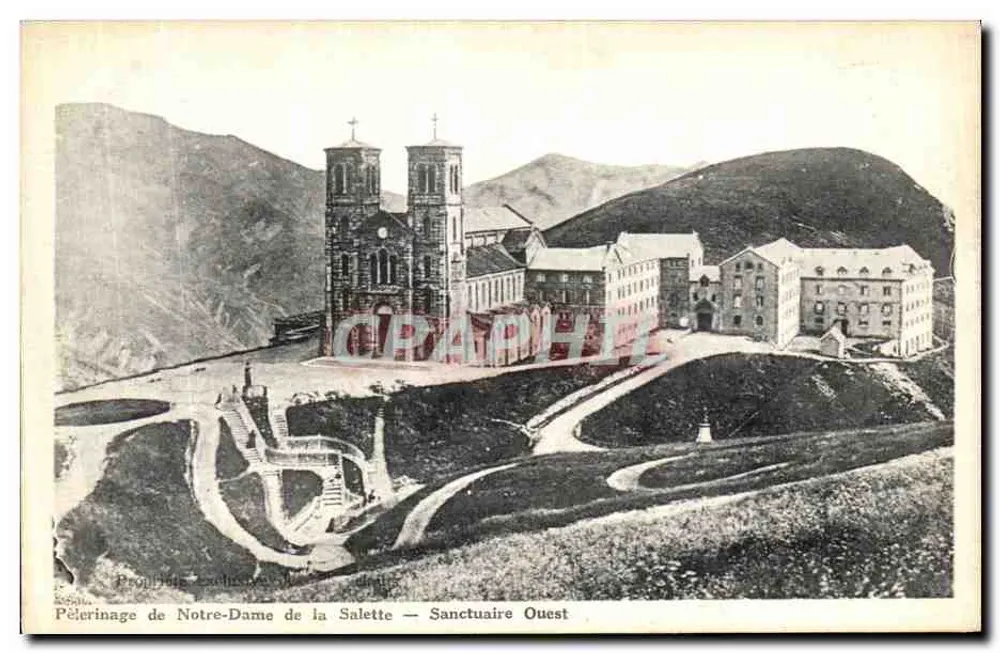 Pilgerreise zu Notre-Dame de la Salette — Westlicher Heiligtum — Verlag: Exklusive Eigentümerin la Salette - Vorderseite