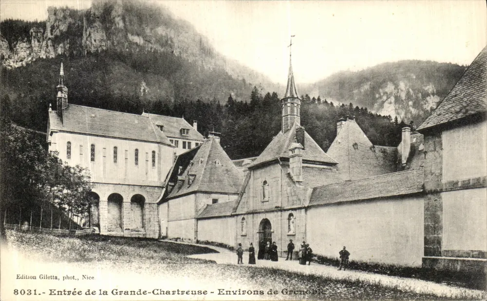Entrada da Grande-Chartreuse — Arredores de Grenoble — Edição Giletta, fot., Nice, n° 8031 - Frente