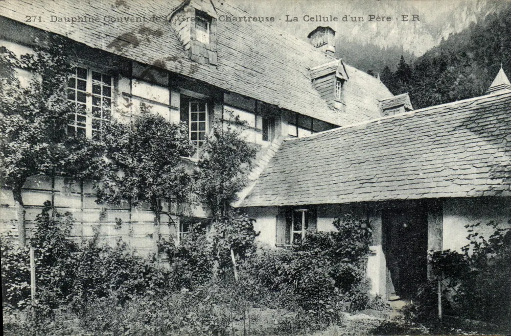 Dauphiné Kloster der Grande Chartreuse — Die Zelle eines Vaters — E.R. n°2771 - Vorderseite
