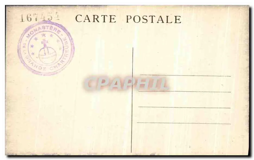 Der Grand Logis — Route de la Grande-Chartreuse — Cl. A.V. 73. DAUPHINÉ - Rückseite
