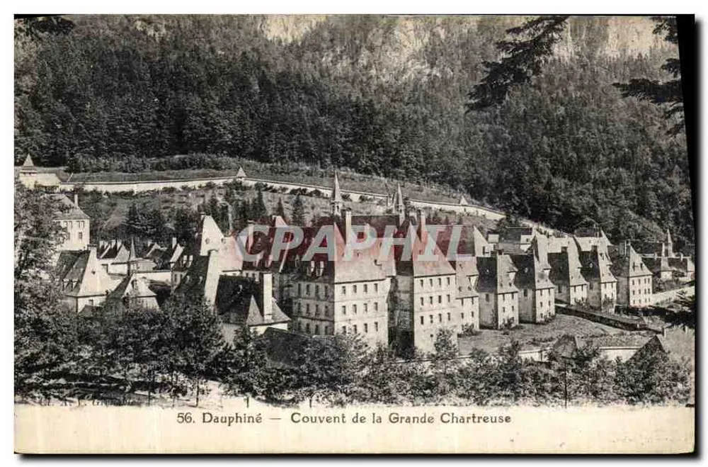 Dauphiné — Convento da Grande Chartreuse - Frente