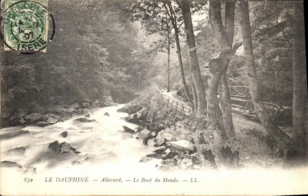 O Dauphiné — Allevard — Le Bout du Monde — LL. - Frente