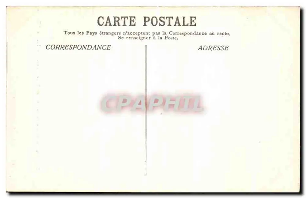Dauphiné — Route de la Grande-Chartreuse. Le Pic de l'Éilette — Papeterie des Alpes Eug. Robert, Grenoble - Rückseite