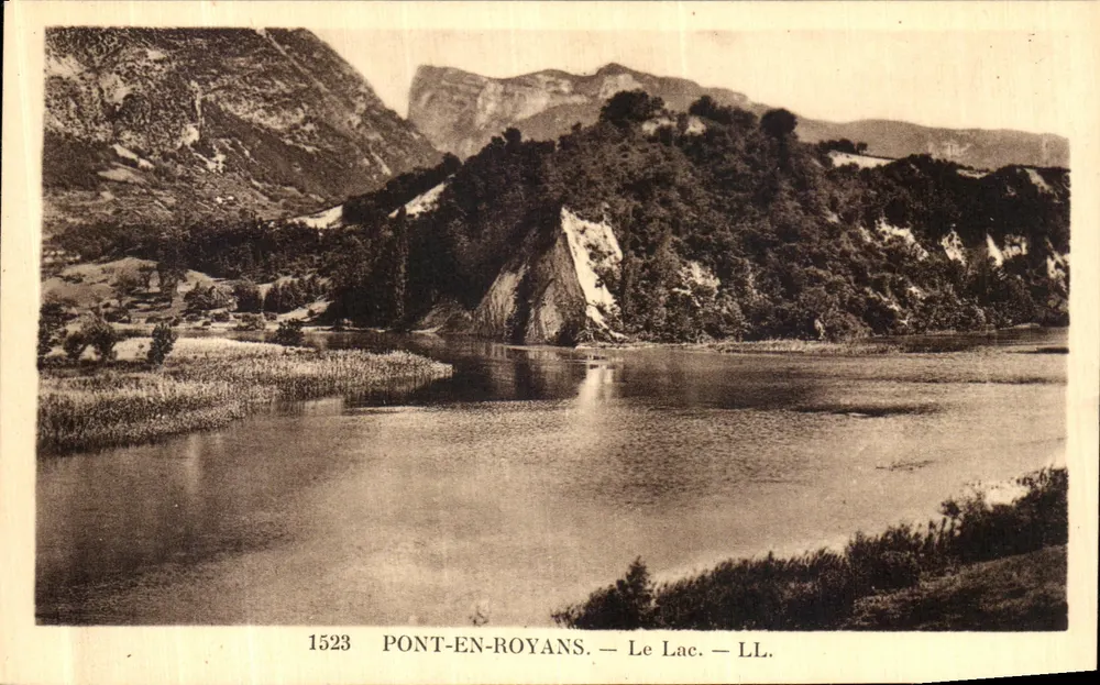 Ponte-en-Royans — O Lago — LL. — 1523 - Frente