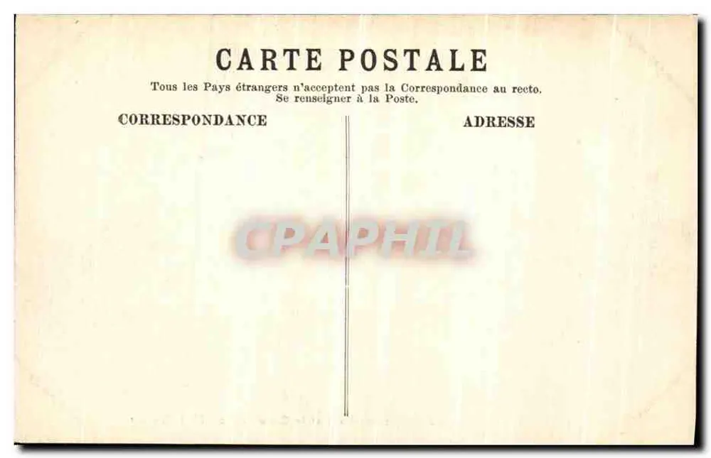 Dauphiné — Die Tal der Villard-de-Lans und der Arc-Pass — Papeterie des Alpes Eug Robert, Grenoble - Rückseite